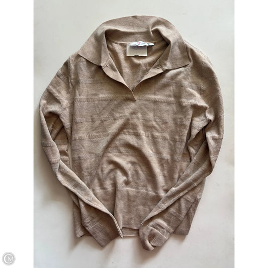 Sweater By Vineyard Vines In Tan, Size: M
