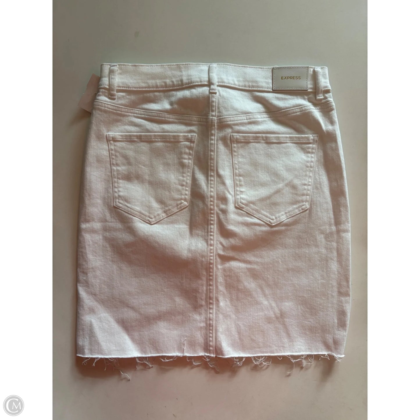 Skirt Midi By Express In White, Size: 6