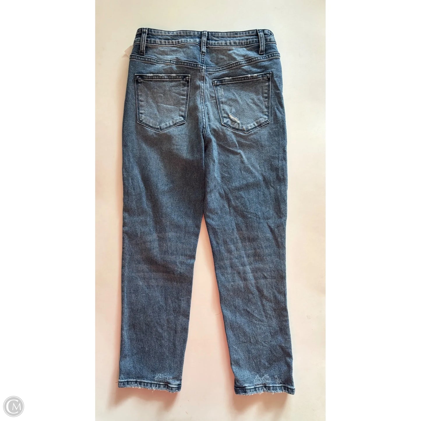 Jeans Straight By Vervet In Blue, Size: 6