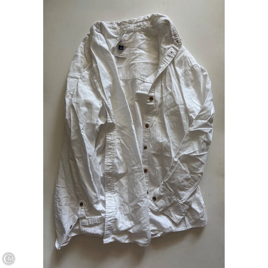 Top Long Sleeve By Universal Thread In White, Size: Xl