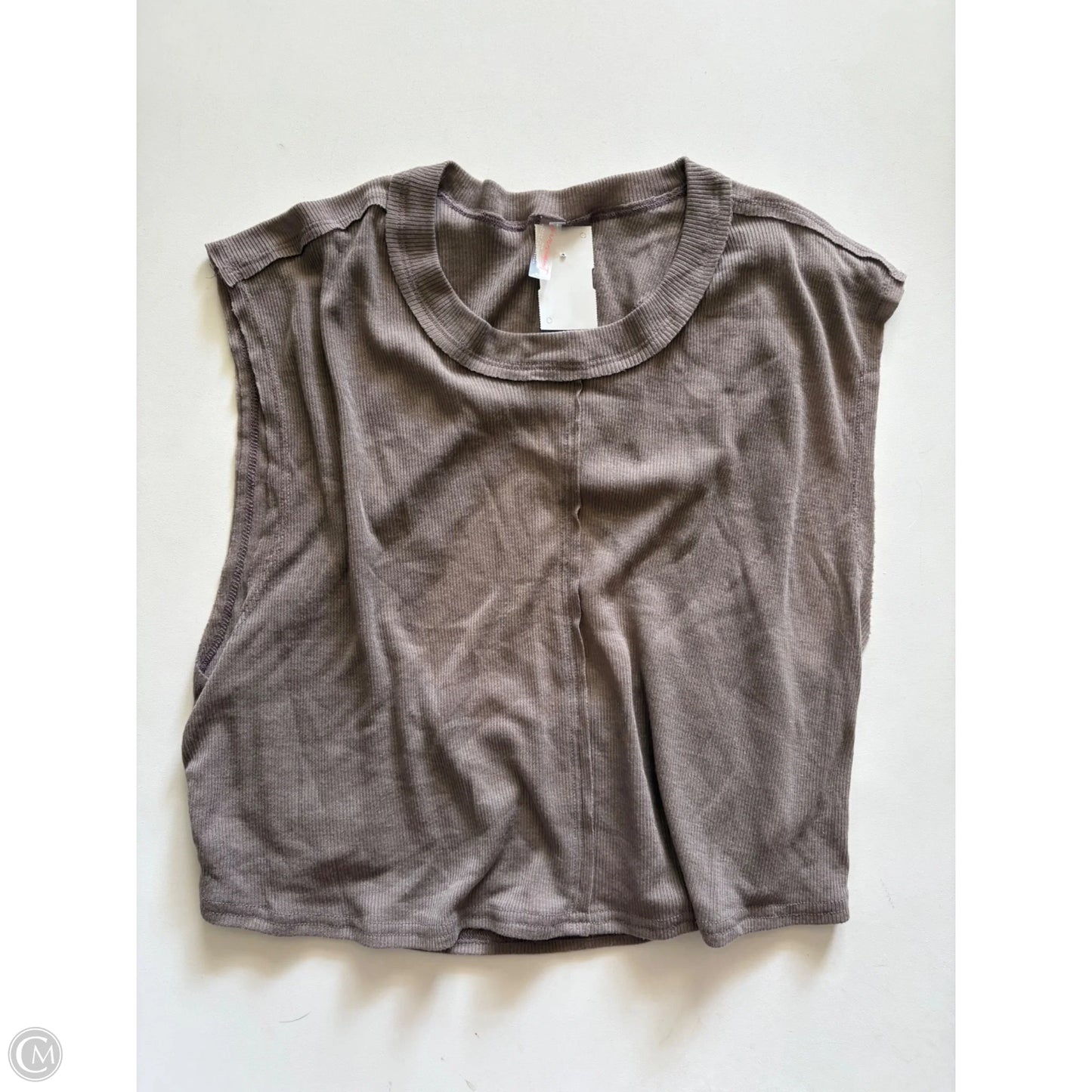 Athletic Top Short Sleeve By We The Free In Brown, Size: M