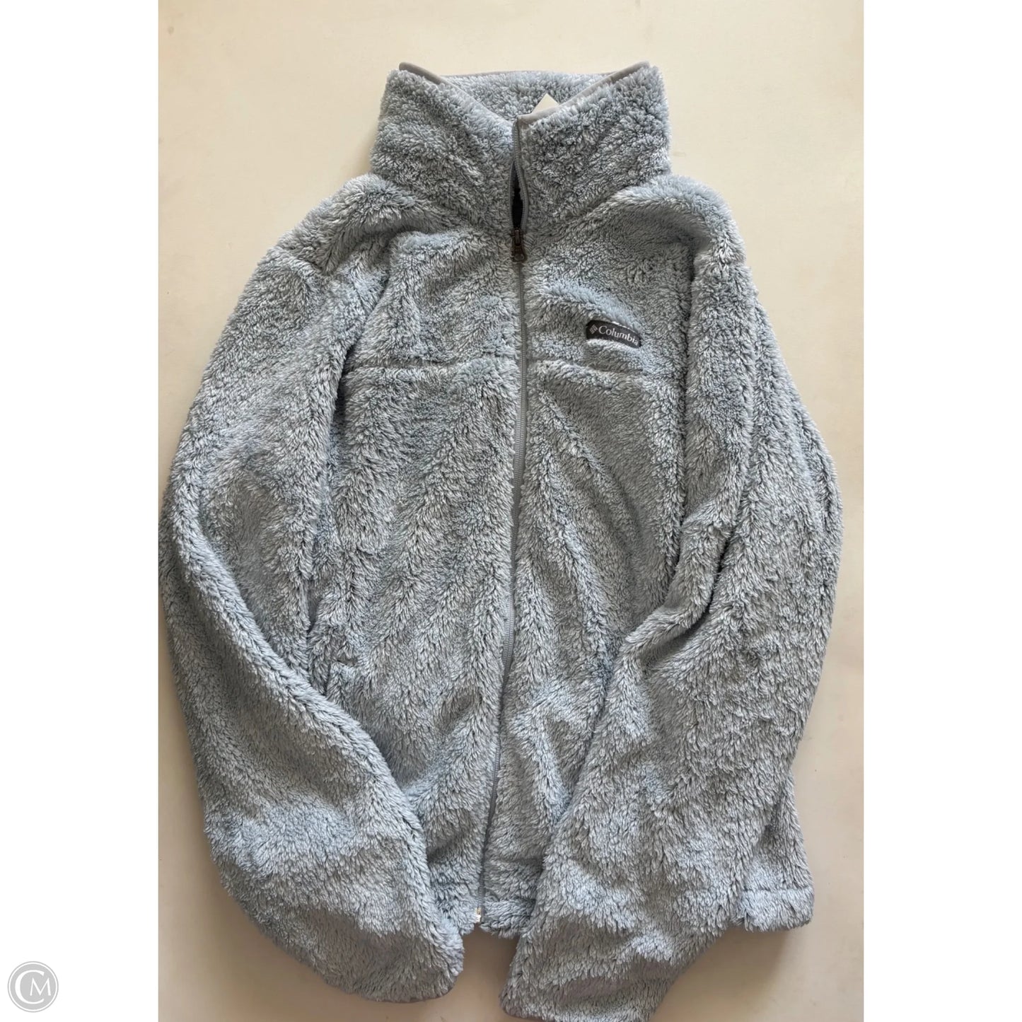 Jacket Faux Fur & Sherpa By Columbia In Blue, Size: Xl