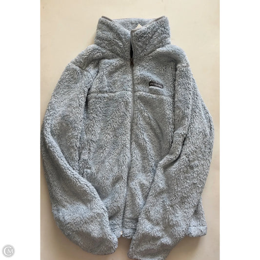 Jacket Faux Fur & Sherpa By Columbia In Blue, Size: Xl