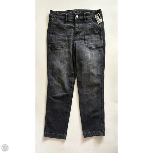 Jeans Cropped By White House Black Market In Black, Size: 6