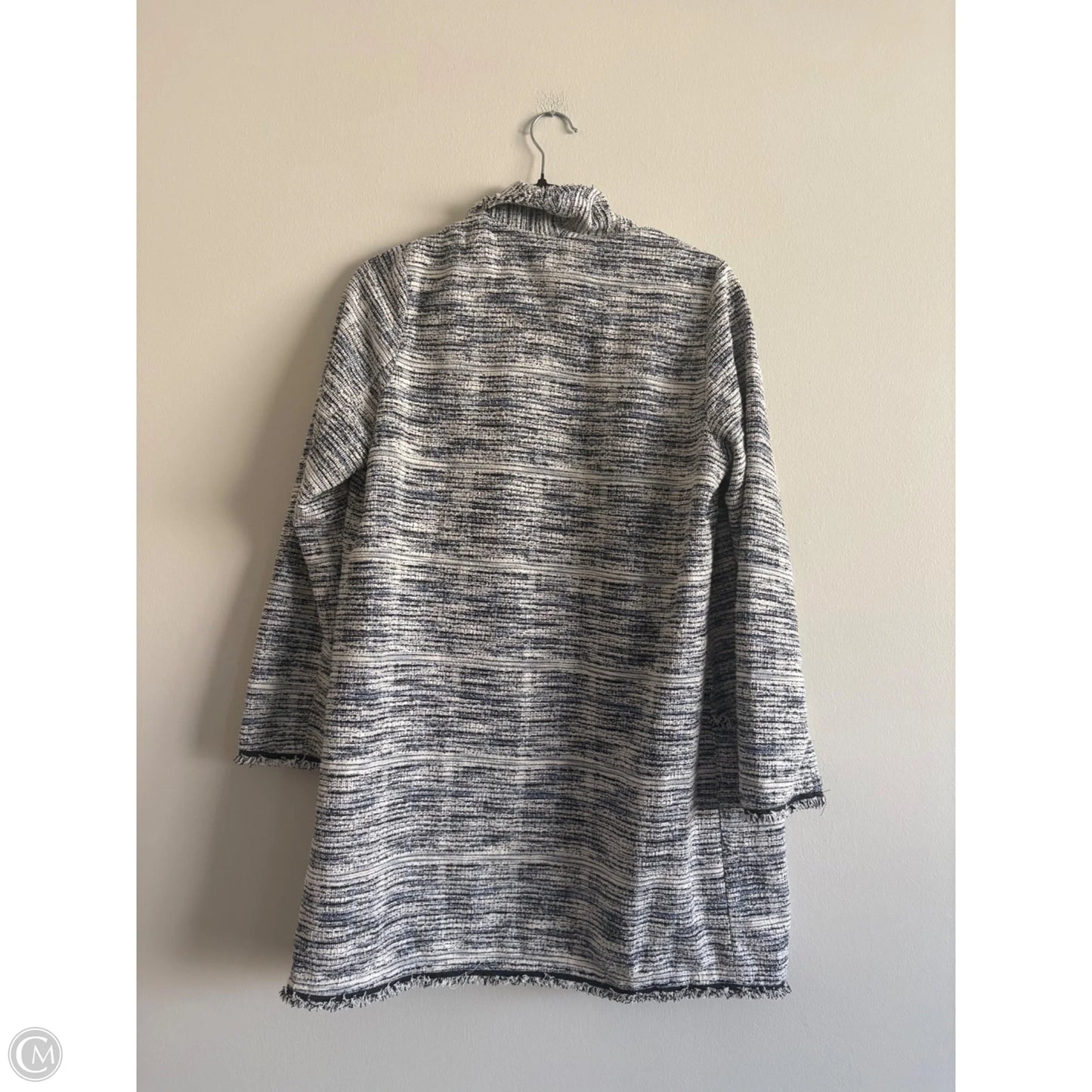 Sweater Cardigan By Max Studio In Blue, Size: M