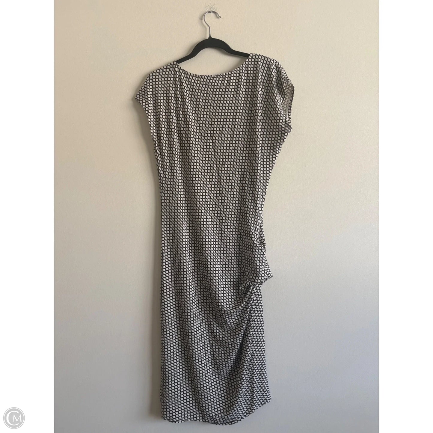 Dress Casual Maxi By Cabi In Black & Cream, Size: M