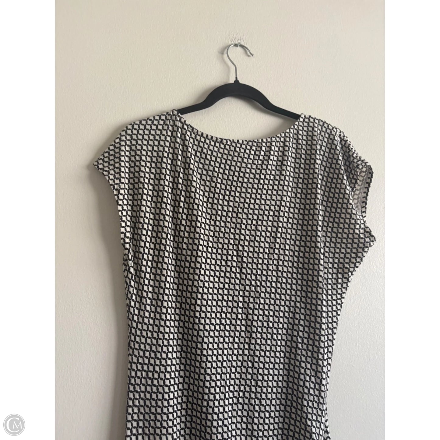 Dress Casual Maxi By Cabi In Black & Cream, Size: M