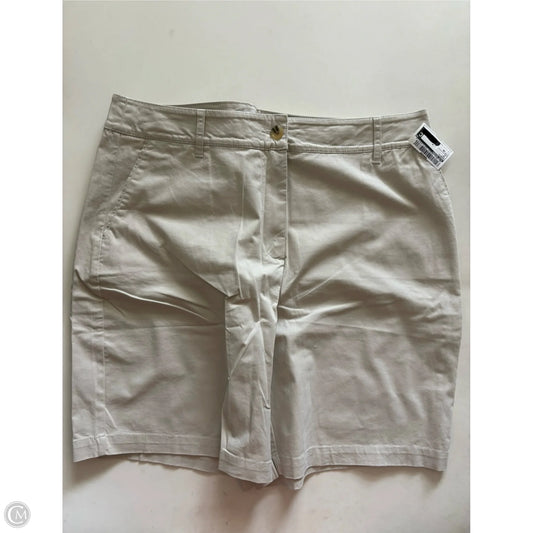 Shorts By Kim Rogers In Tan, Size: 16