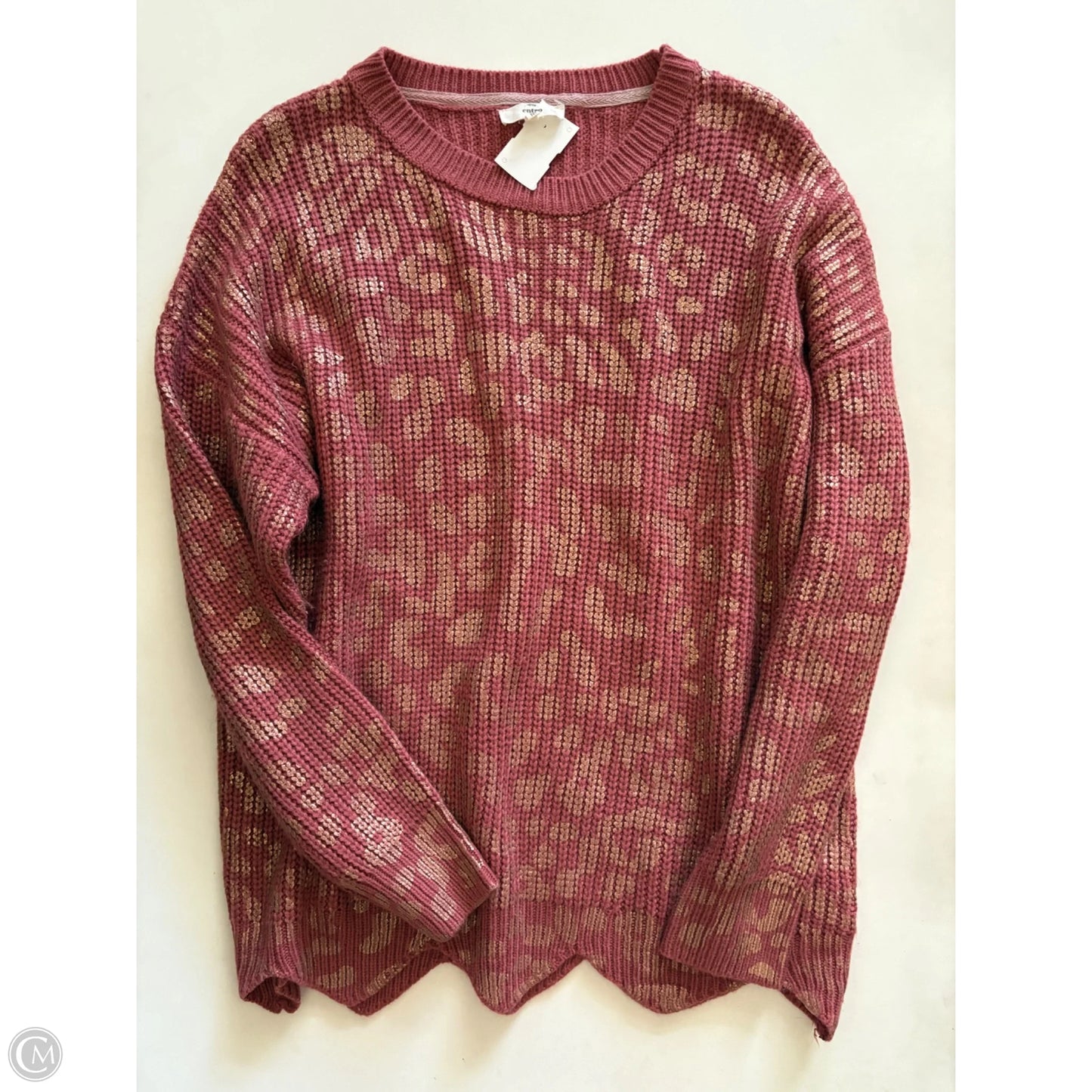 Sweater By Entro In Bronze, Size: M