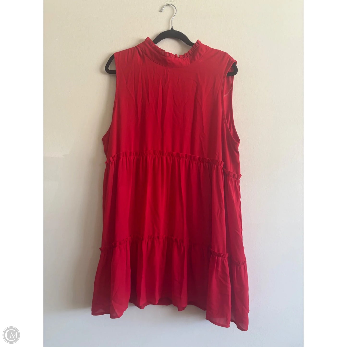 Dress Casual Midi By Heimish Usa In Red, Size: 3x