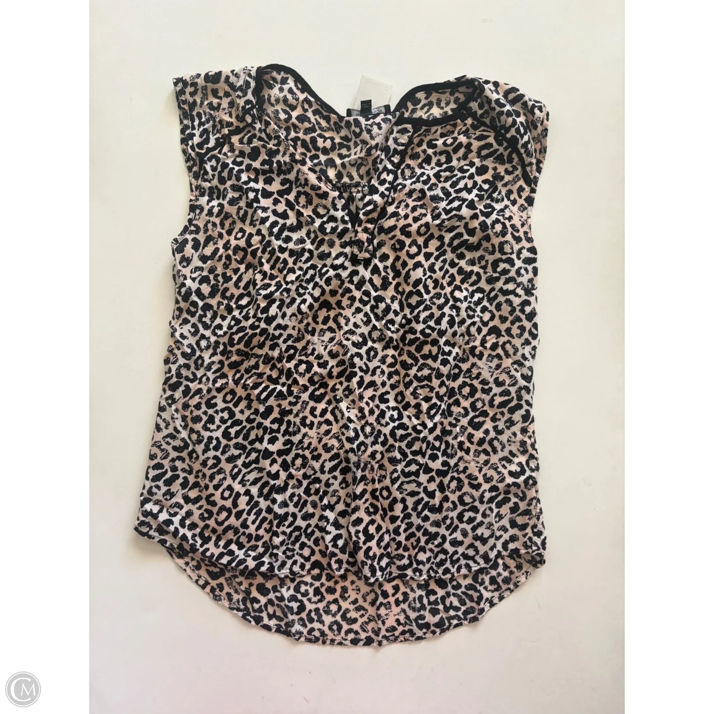 Top Sleeveless By Anne Carson In Animal Print, Size: S