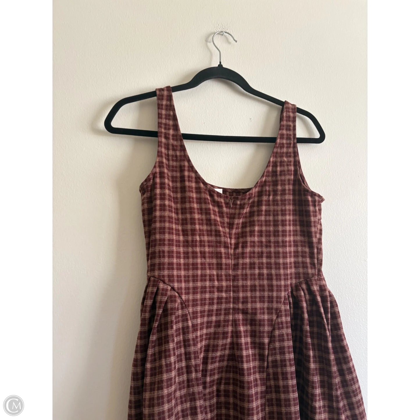Dress Casual Maxi By Cider In Plaid Pattern, Size: M
