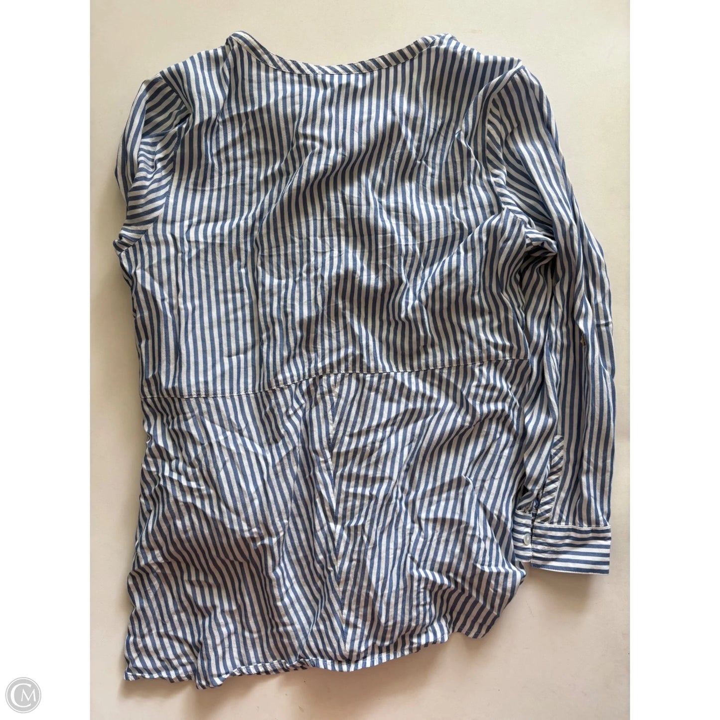 Top Long Sleeve By J. Jill In Striped Pattern, Size: M