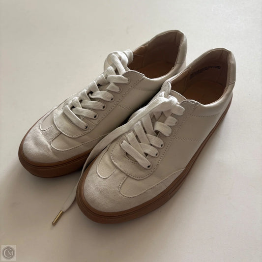 Shoes Athletic By Loft In Cream, Size: 8.5