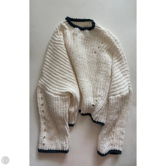 Sweater By Arula In Cream, Size: 2x