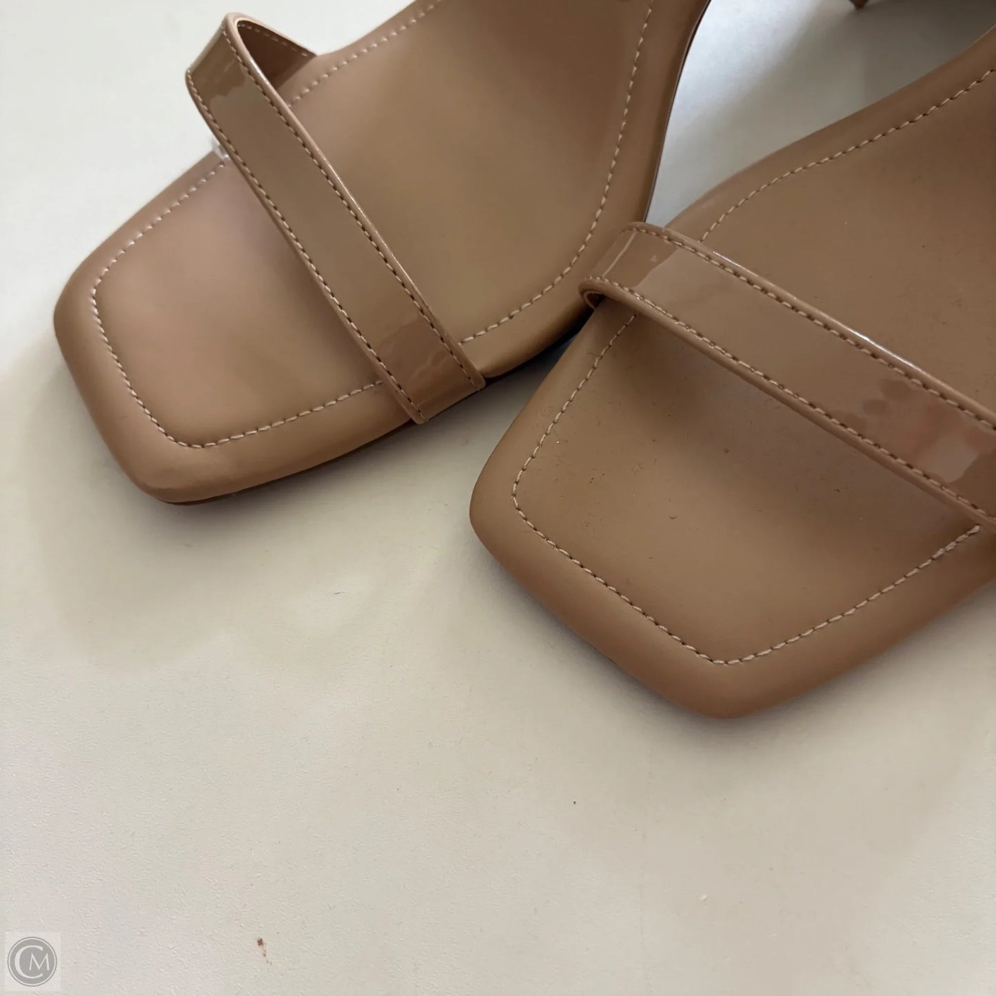 Shoes Heels Block By Mix No 6 In Tan, Size: 10
