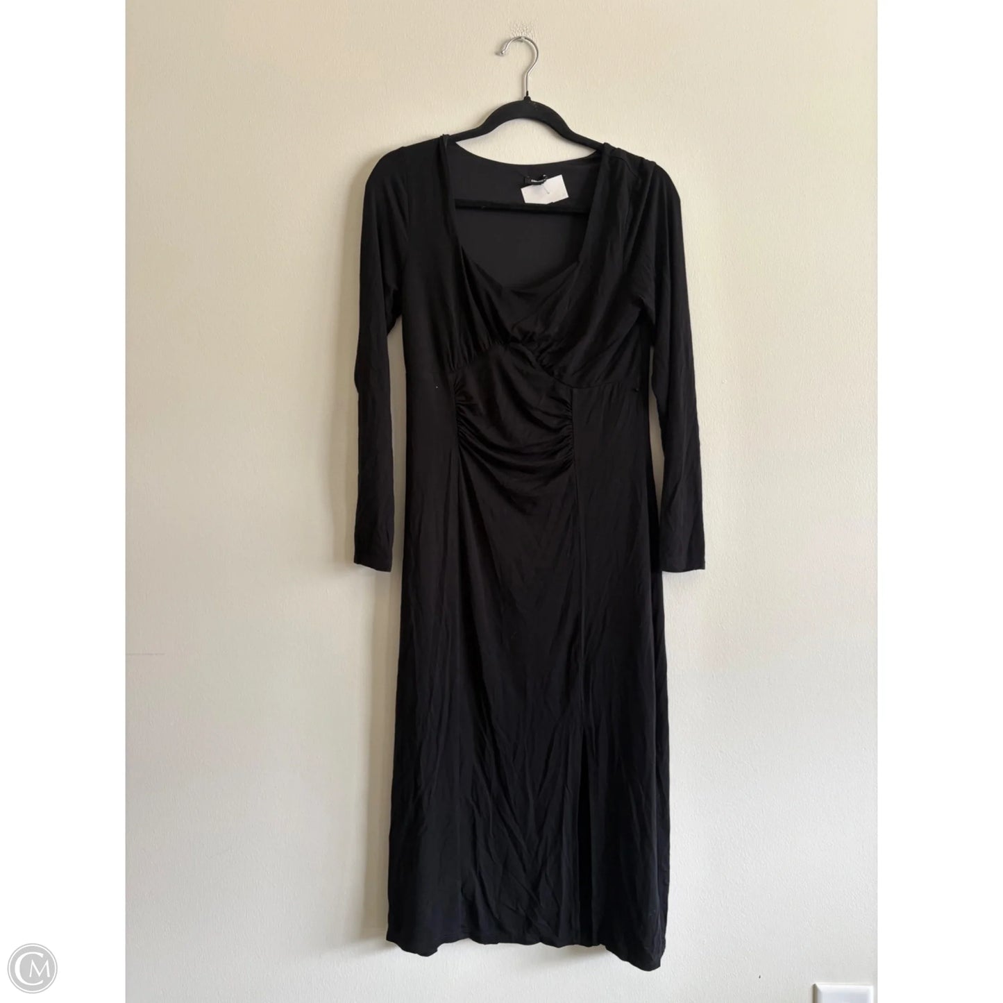 Dress Casual Maxi By Express In Black, Size: M