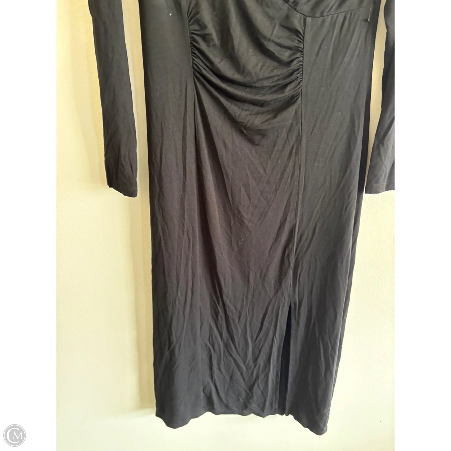 Dress Casual Maxi By Express In Black, Size: M