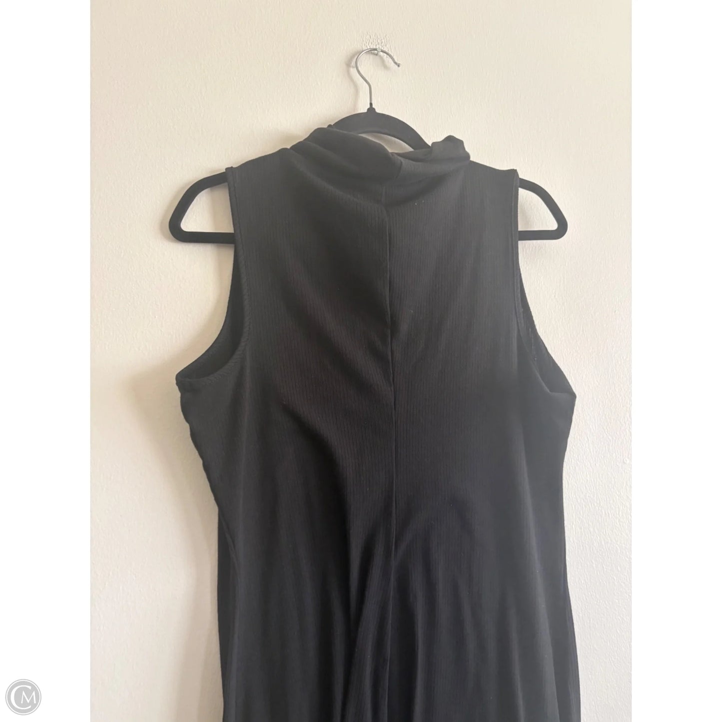 Dress Casual Maxi By Express In Black, Size: L