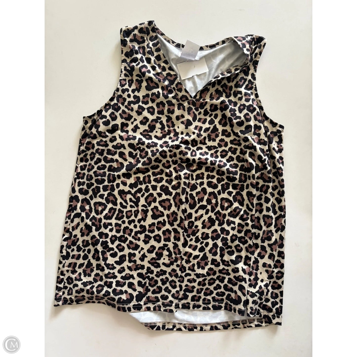 Tank Top By Top It Off In Animal Print, Size: S