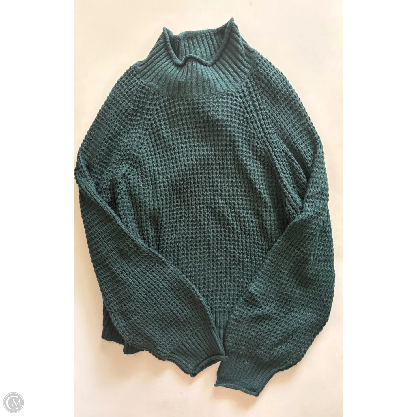 Sweater By American Eagle In Green, Size: Xl