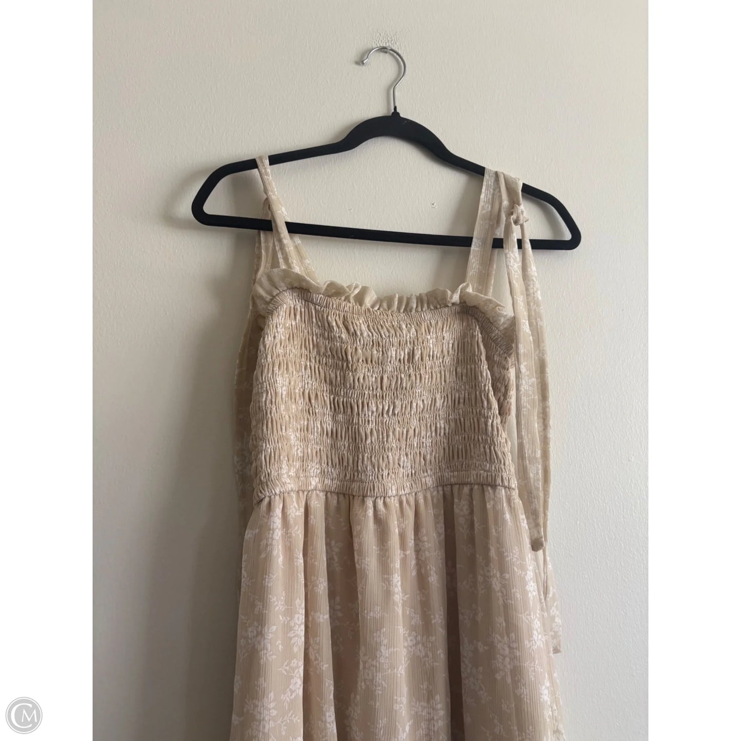 Dress Casual Maxi By Love Tree In Tan, Size: M