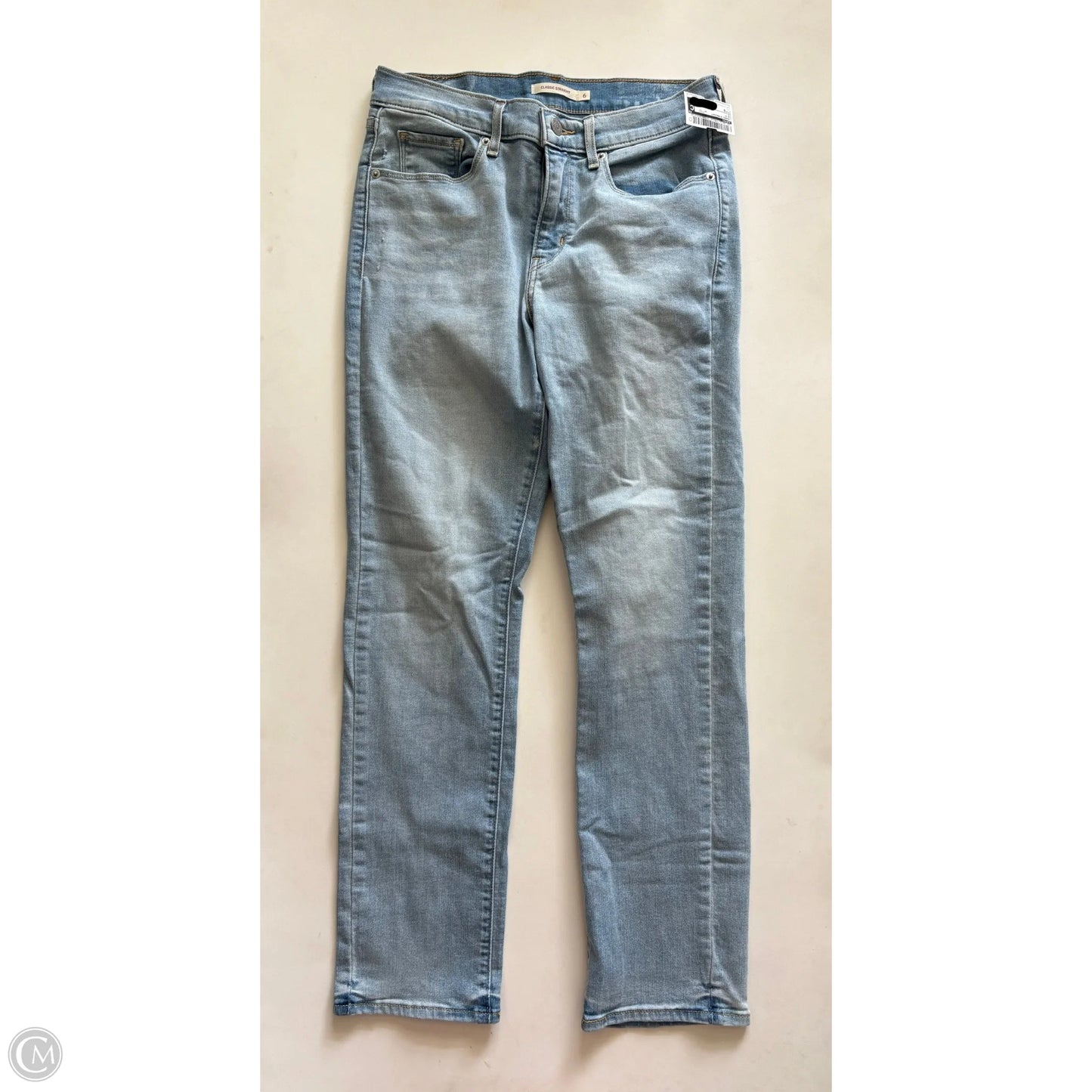 Jeans Straight By Levis In Blue, Size: 6