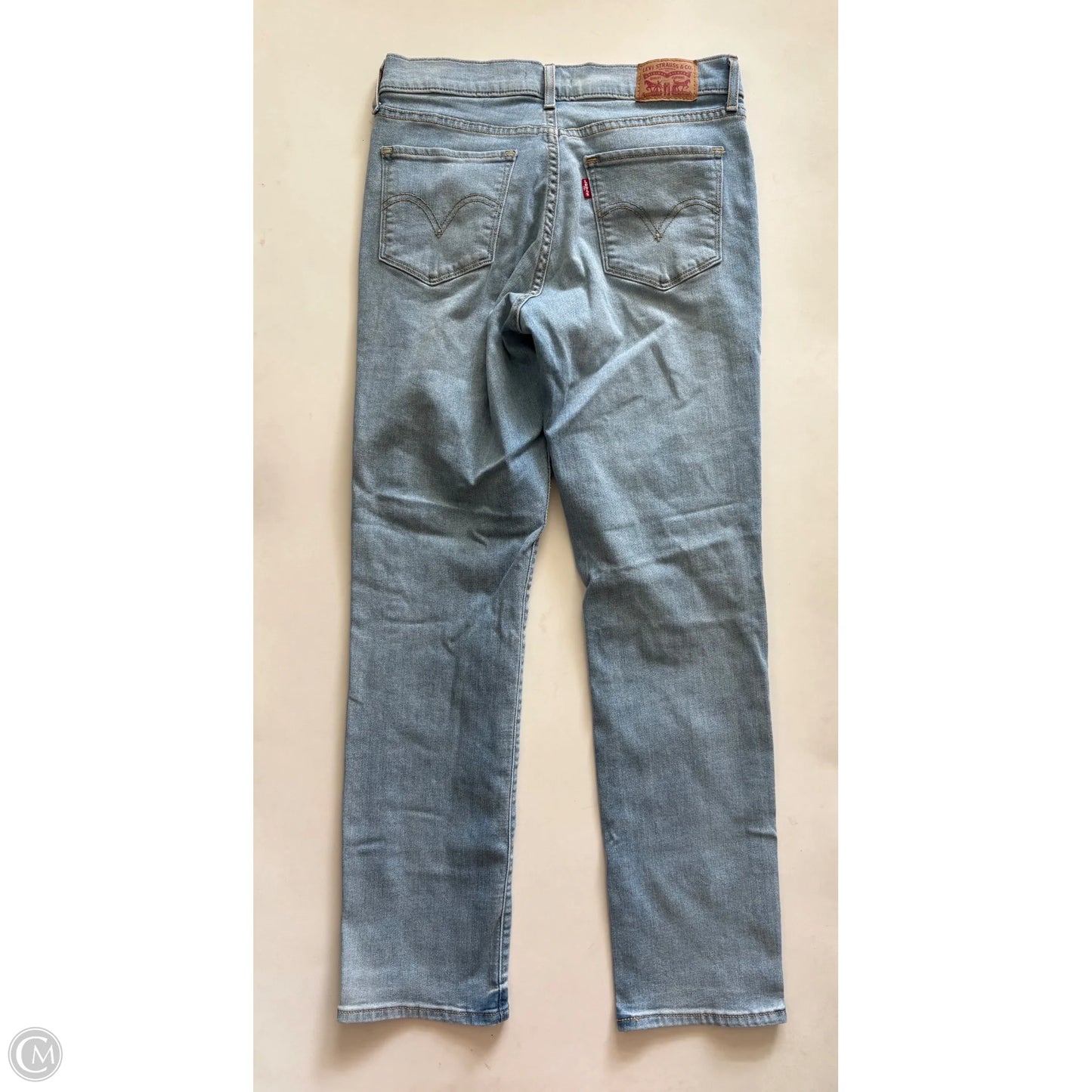Jeans Straight By Levis In Blue, Size: 6