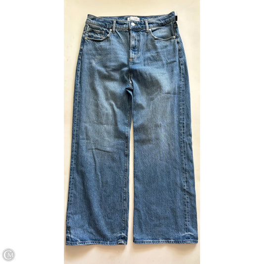 Jeans Wide Leg By Loft In Blue, Size: 8p
