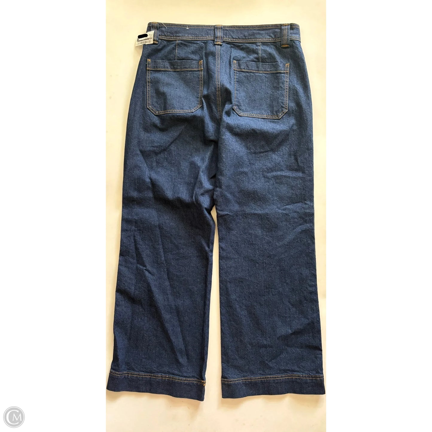 Jeans Wide Leg By Loft In Blue, Size: 10p