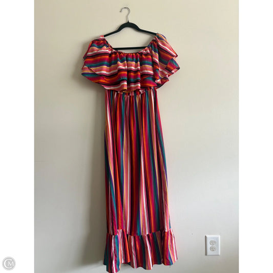 Dress Casual Maxi By Primark In Striped Pattern, Size: 6