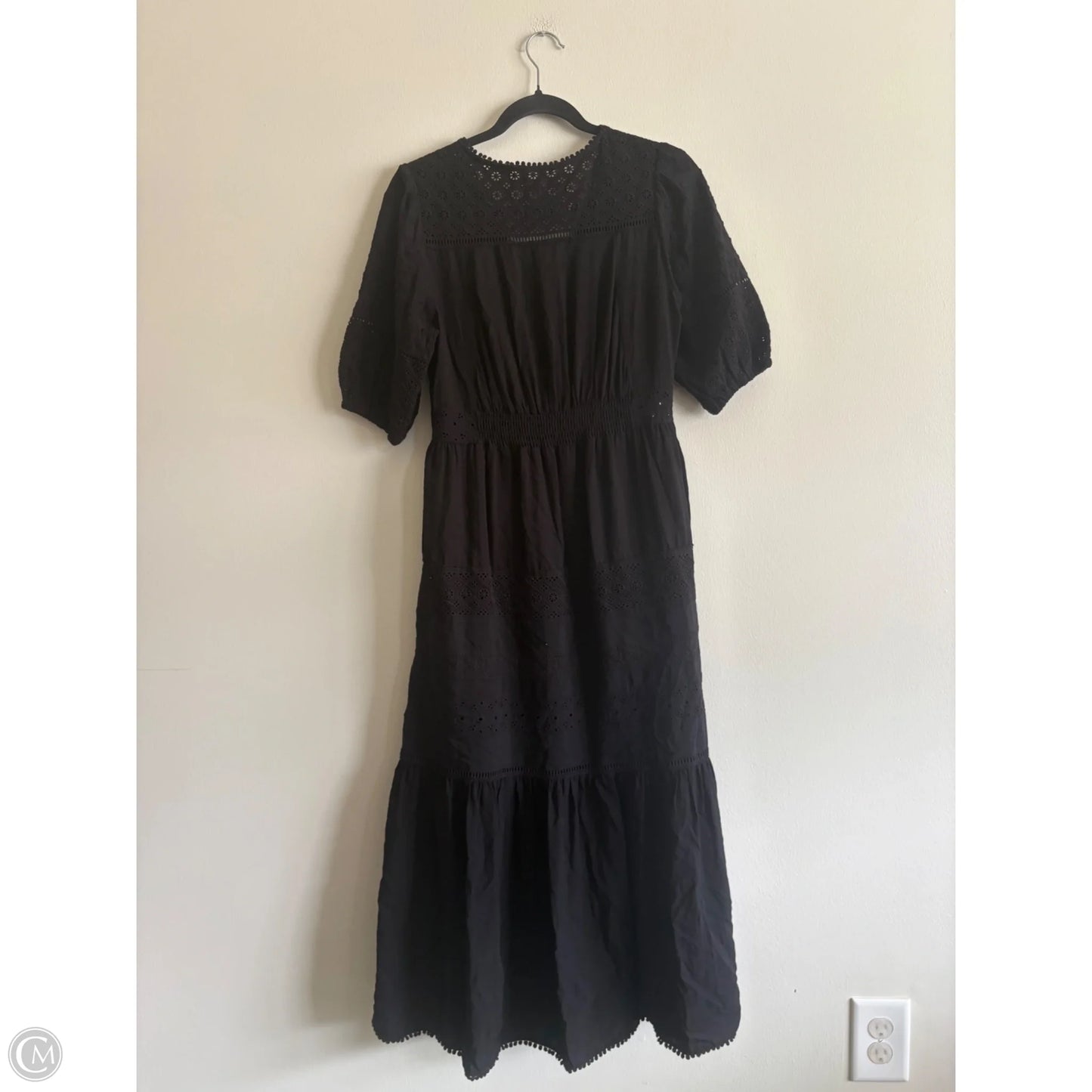 Dress Casual Maxi By Next In Black, Size: 12