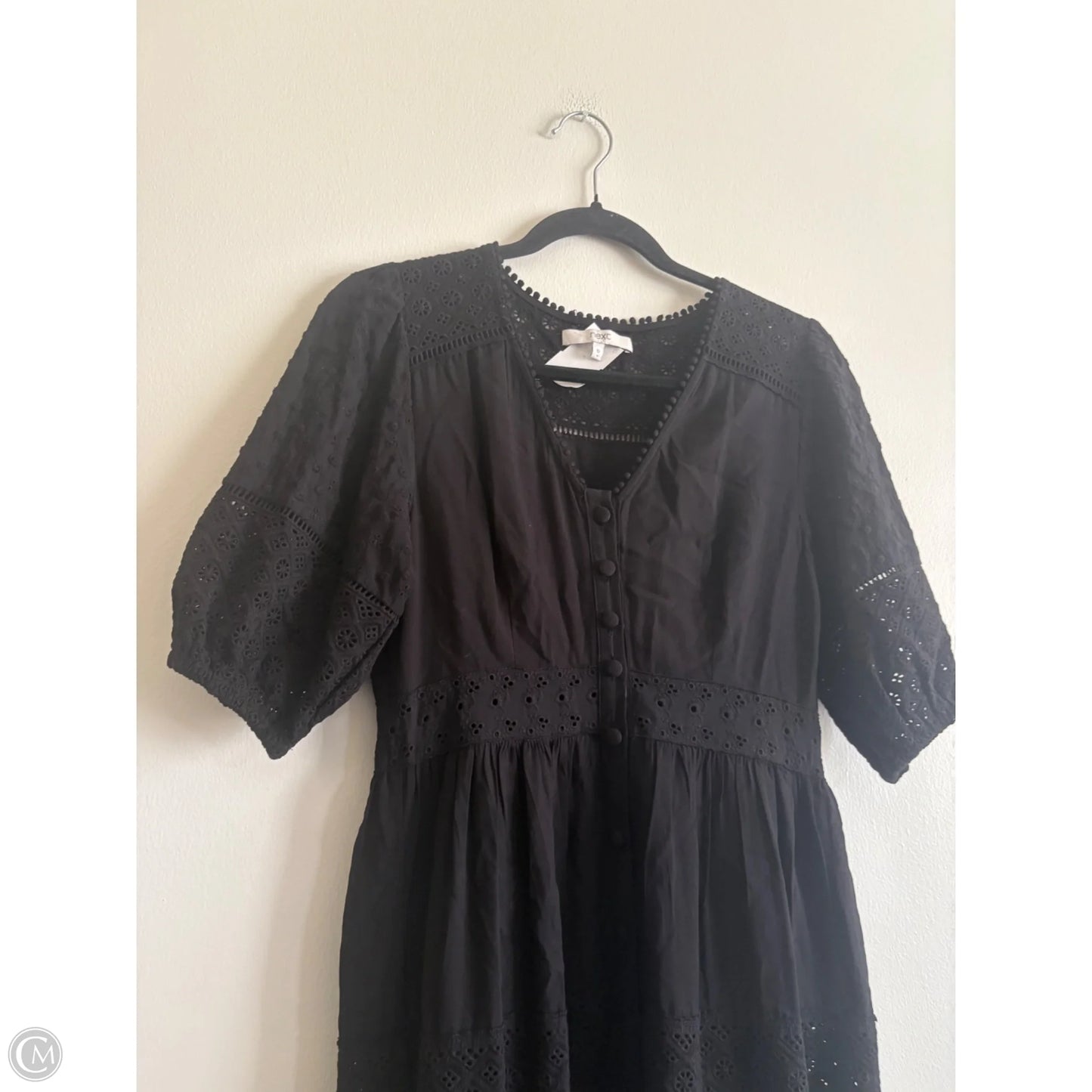 Dress Casual Maxi By Next In Black, Size: 12