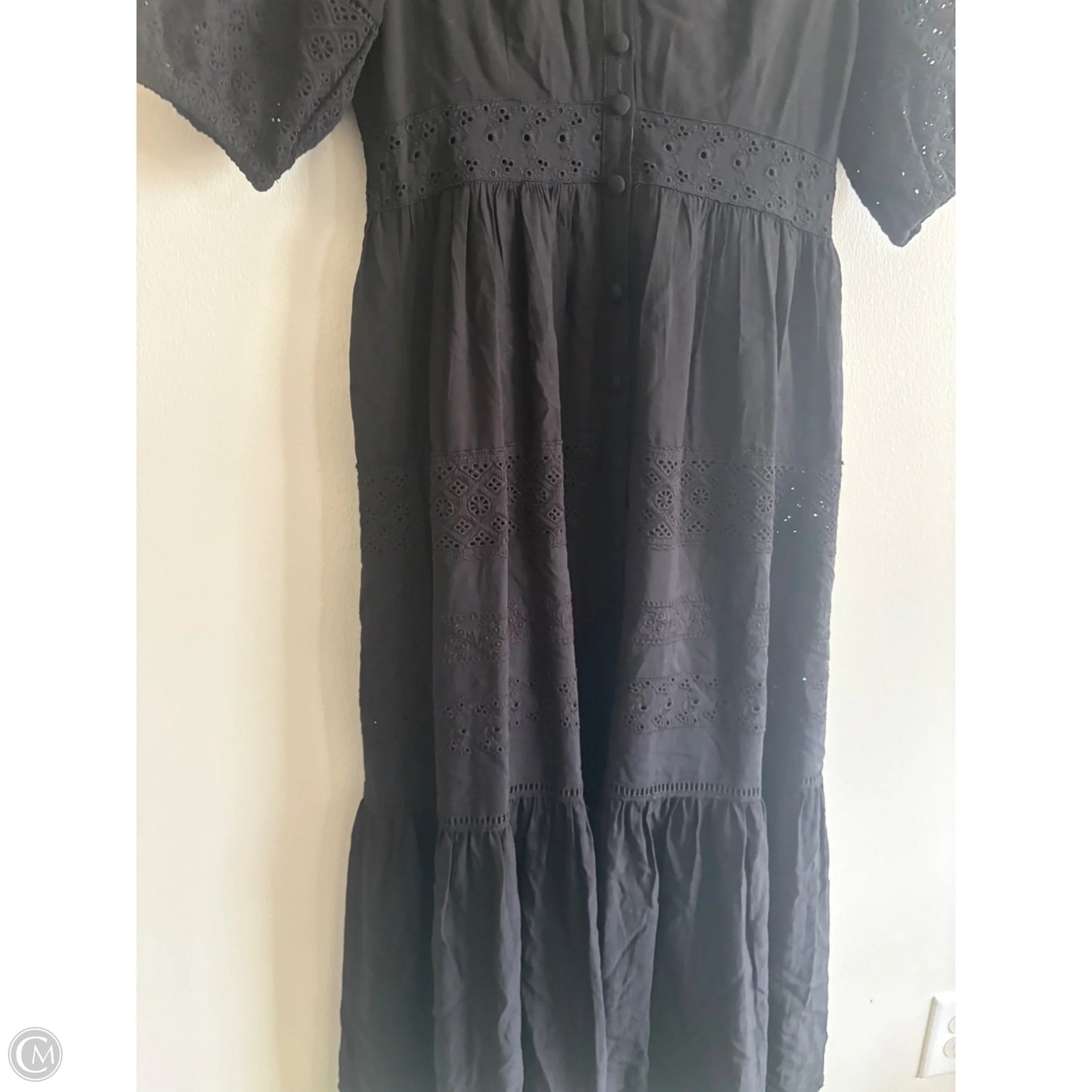 Dress Casual Maxi By Next In Black, Size: 12