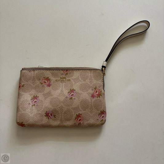 Wristlet Designer By Coach, Size: Medium