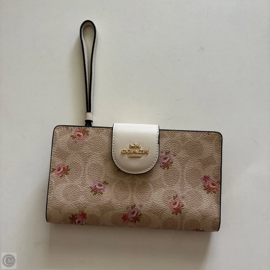 Wristlet Designer By Coach, Size: Large