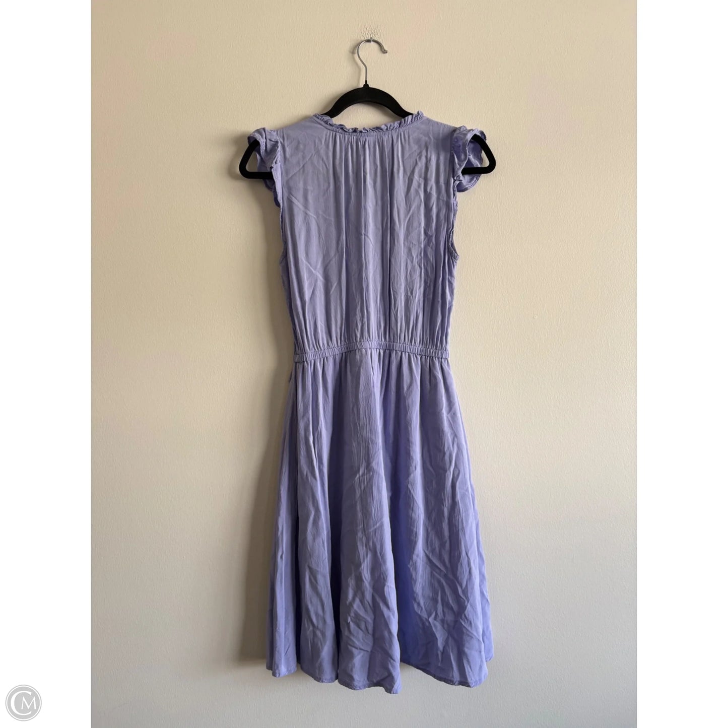 Dress Casual Midi By Old Navy In Purple, Size: Xs