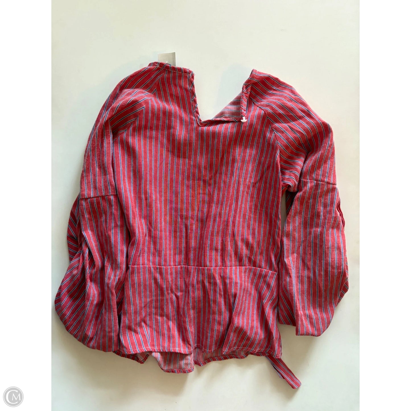 Top Long Sleeve By Kontrol In Striped Pattern, Size: M