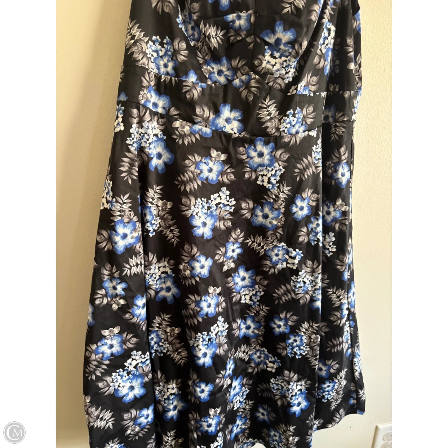 Dress Casual Maxi By Torrid In Black & Blue, Size: 16