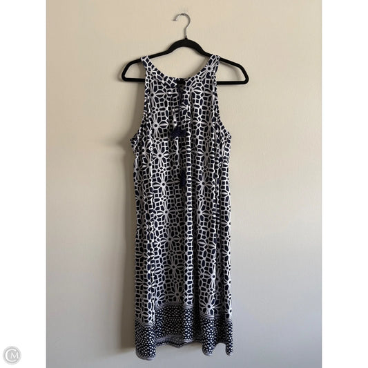 Dress Casual Maxi By Tacera In Navy, Size: 2x