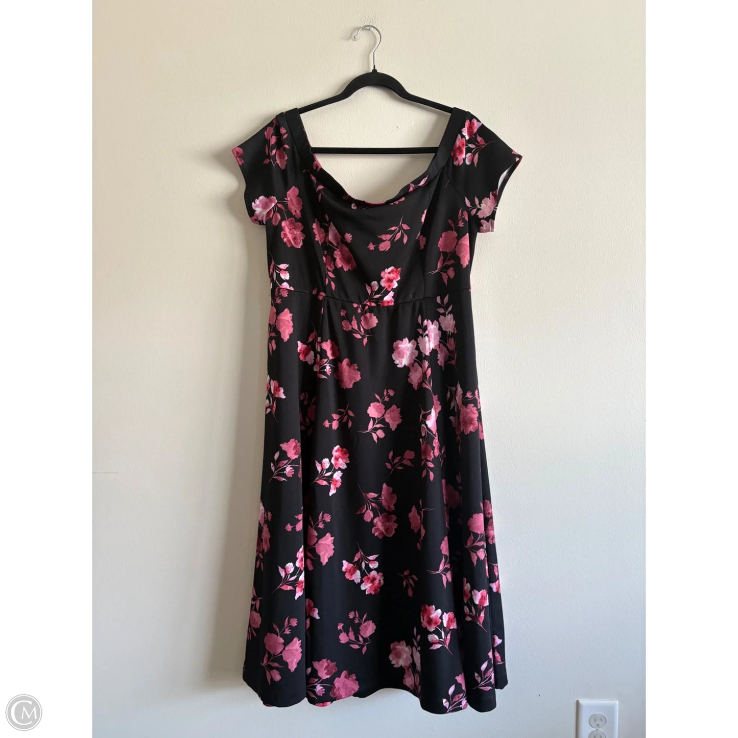 Dress Casual Maxi By Torrid In Black, Size: 18