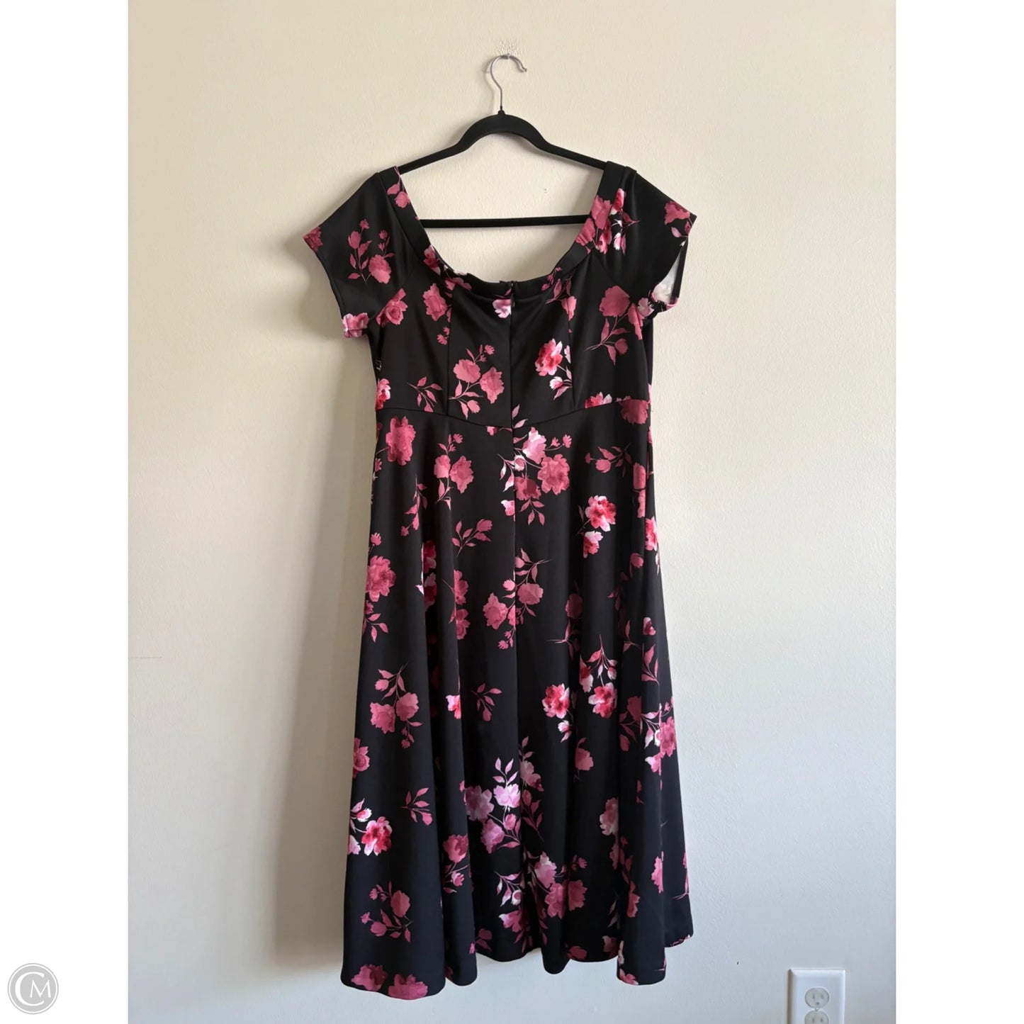 Dress Casual Maxi By Torrid In Black, Size: 18