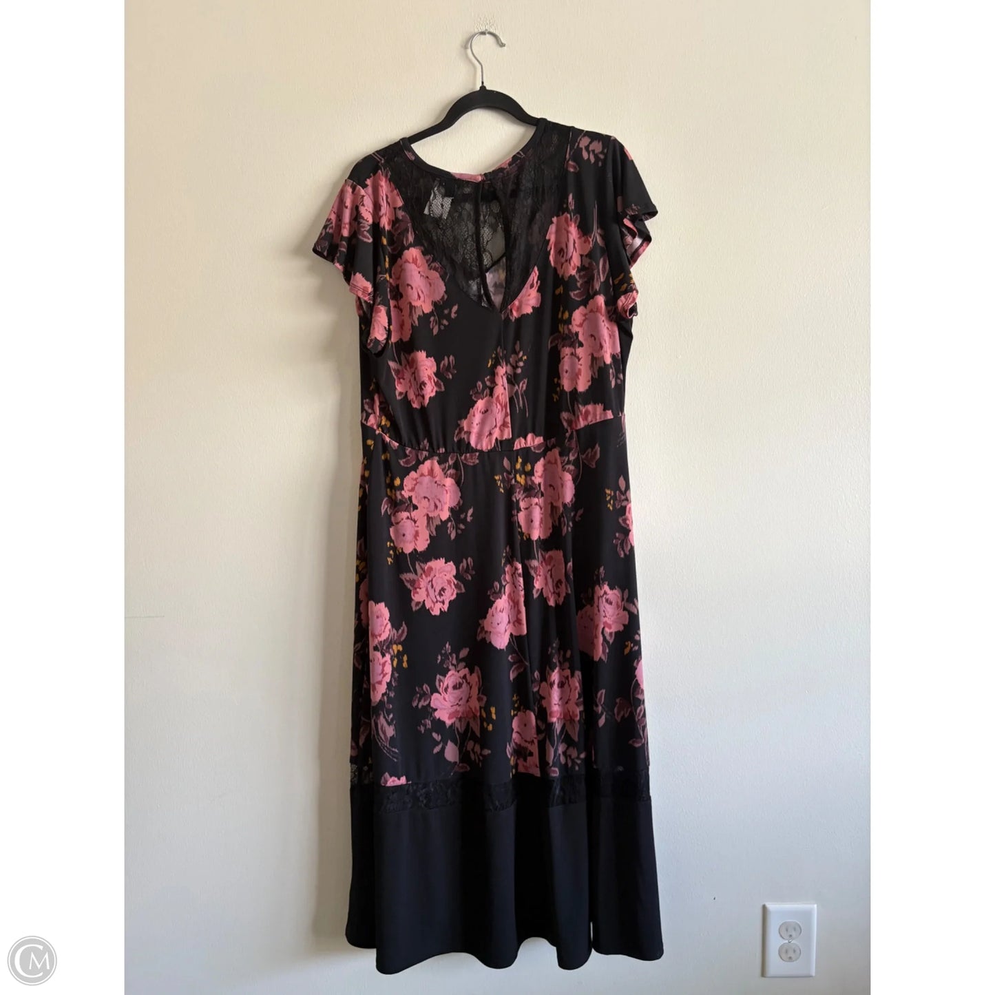 Dress Casual Maxi By Lane Bryant In Floral Print, Size: 14