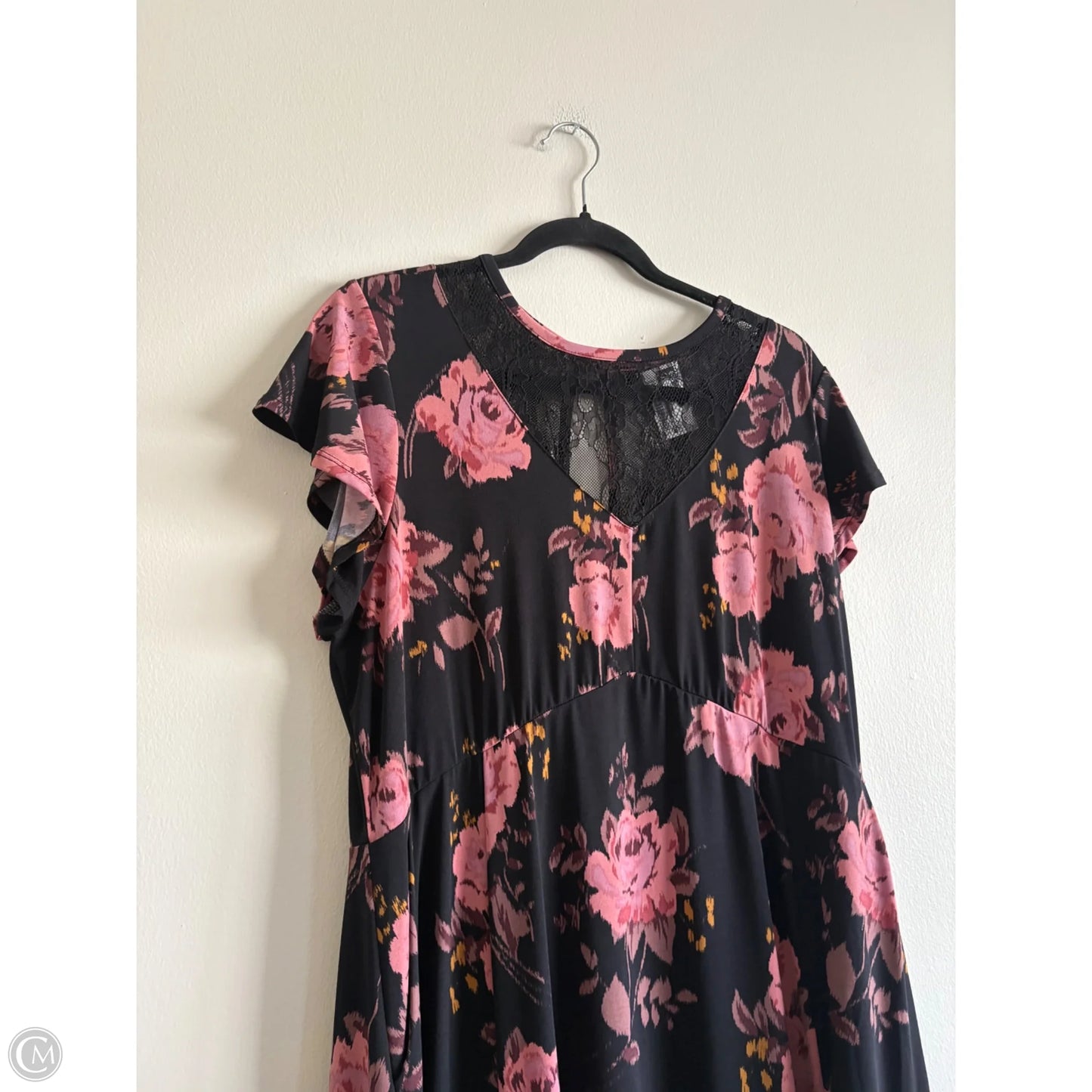 Dress Casual Maxi By Lane Bryant In Floral Print, Size: 14