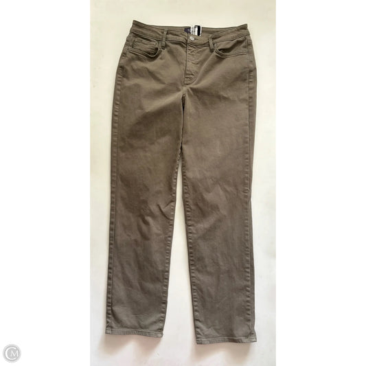 Jeans Straight By Not Your Daughters Jeans In Green, Size: 6