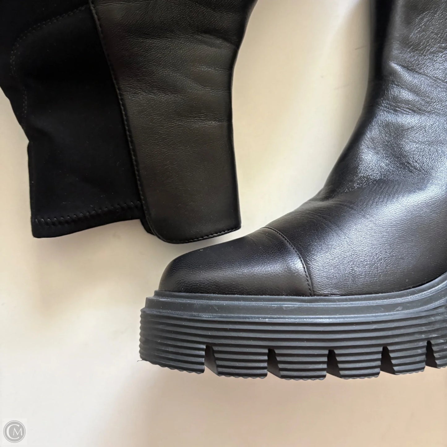 Boots Designer By Stuart Weitzman In Black, Size: 8