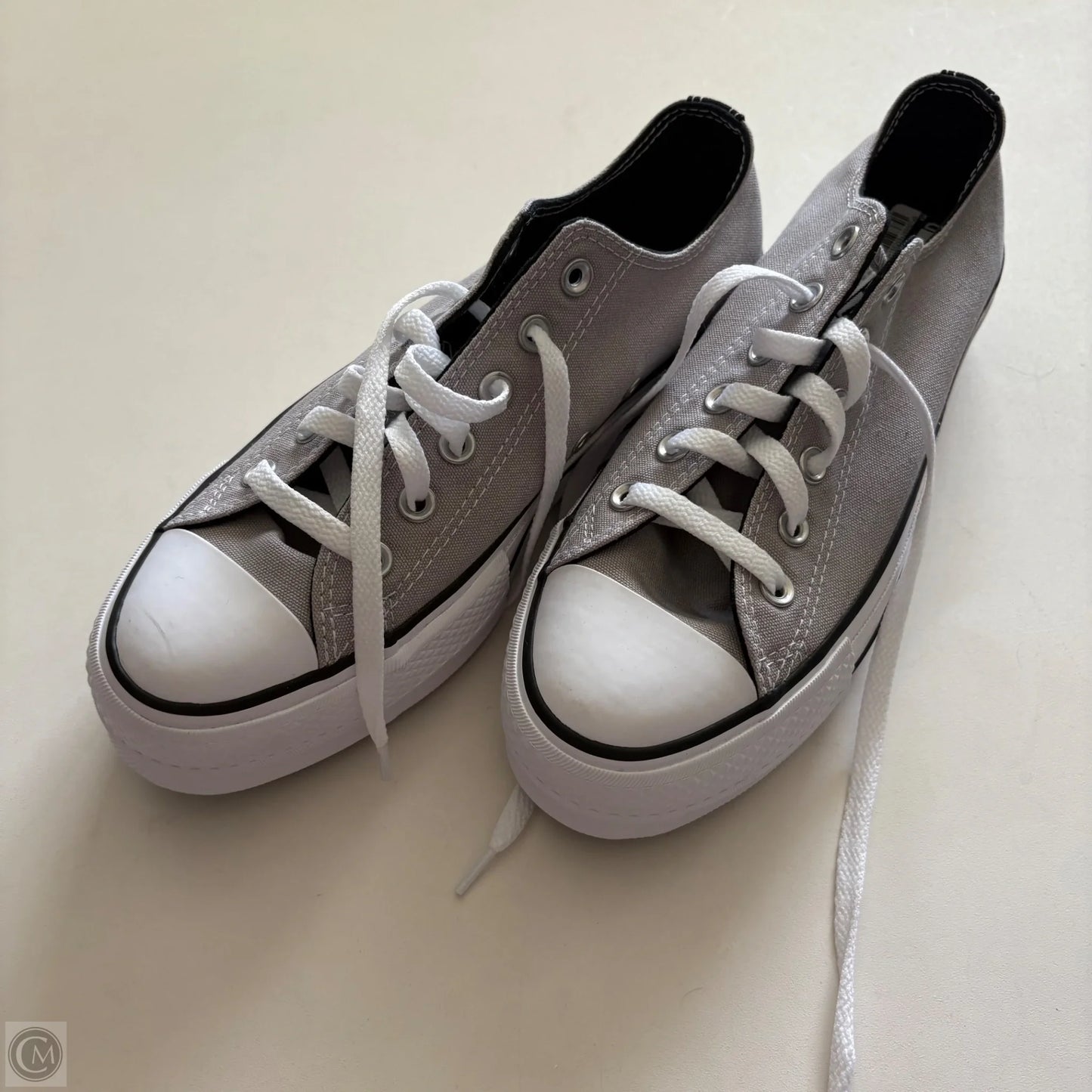 Shoes Athletic By Converse In Grey, Size: 8.5