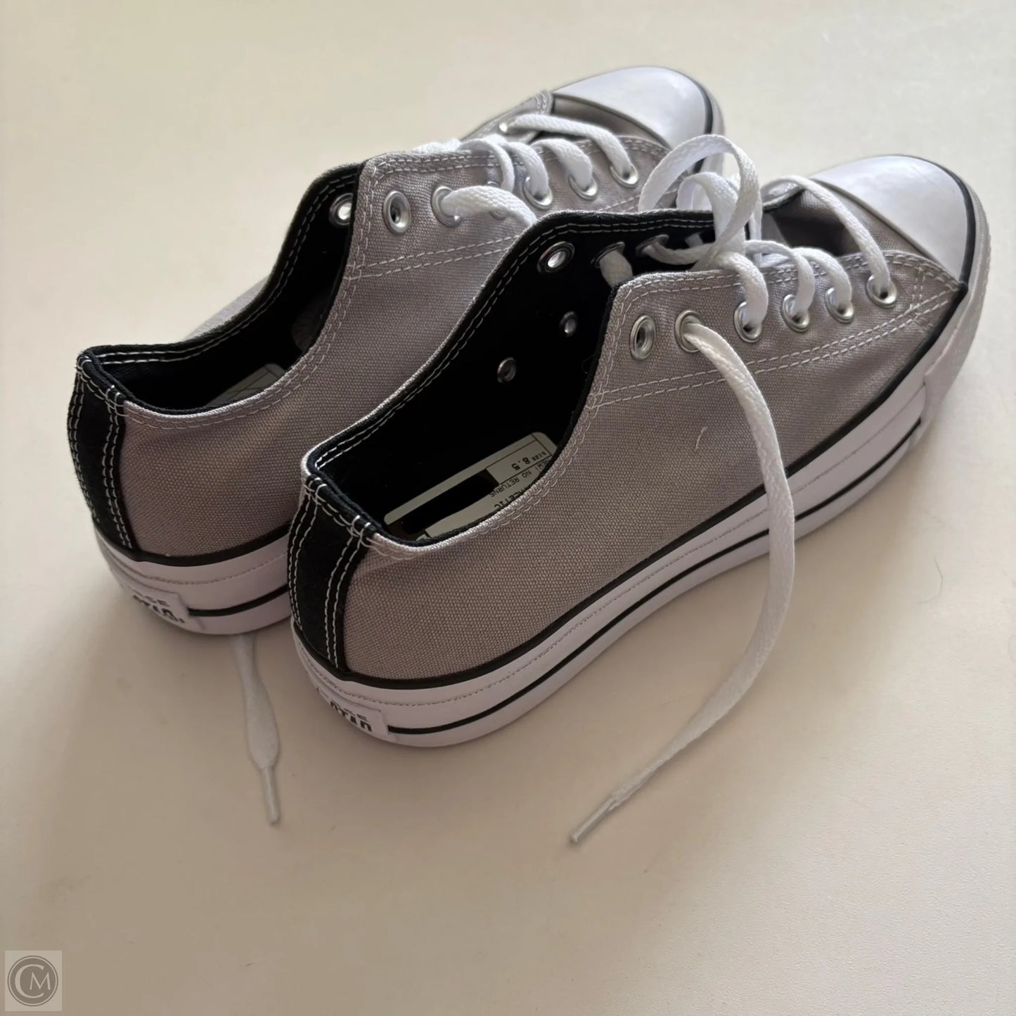 Shoes Athletic By Converse In Grey, Size: 8.5