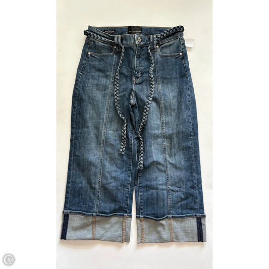 Jeans Cropped By White House Black Market In Blue, Size: 6p