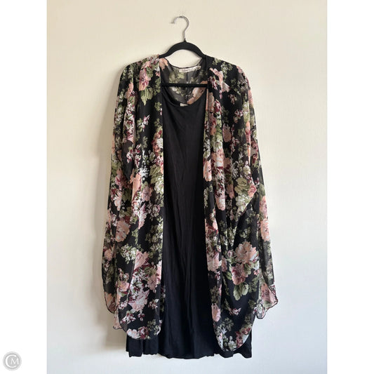 Dress Casual Midi By Liberty Love In Floral Print, Size: 2x